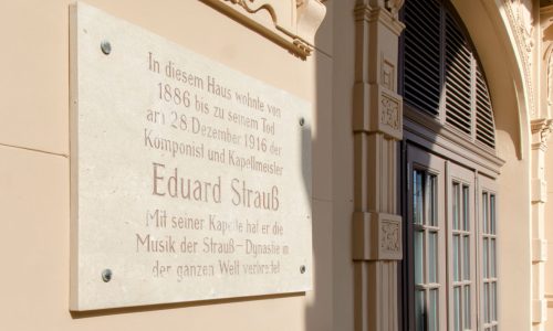Wohnhaus Komponist Eduard Strauss